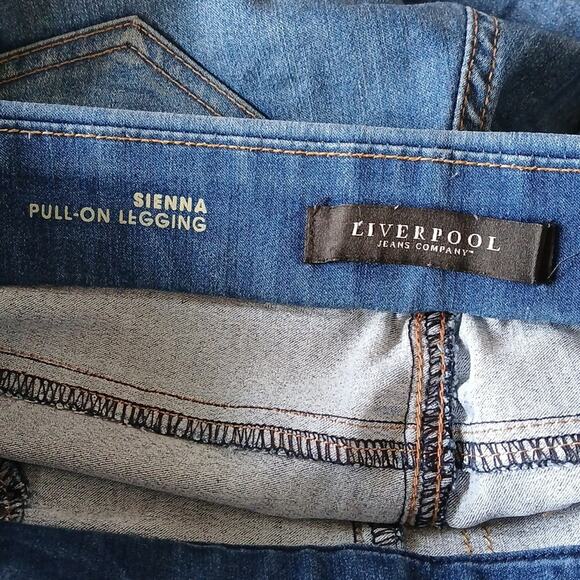 Liverpool Sienna Pull On Legging Jeans 6/28 - Picture 4 of 8